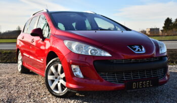 Kombi PEUGEOT 308  2011 Diesel Manualna FWD (przód) Bordowy 5 5 Niemcy Metalik full