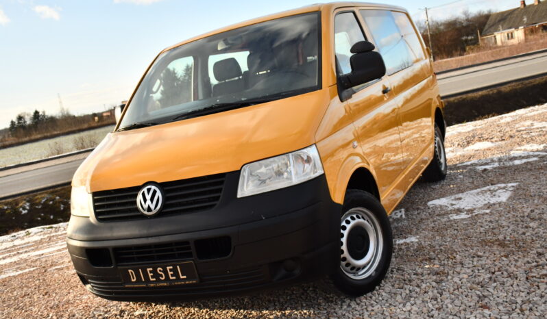 Transporter Brygadówka 1.9TDI#6 osób#Świeży Imprt#Gwarancja#Faktura Vat-Marża full